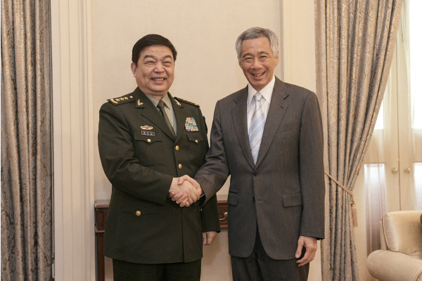 新加坡总理与中国国防部长举行会晤，制定战略方针-热点新加坡