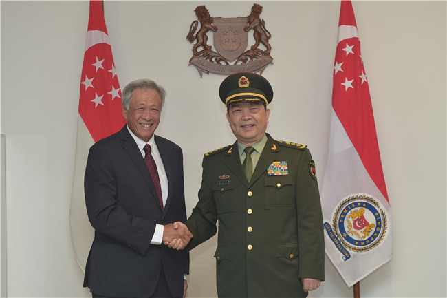 中新部署联合军演及海军合作，加强军事来往-热点新加坡