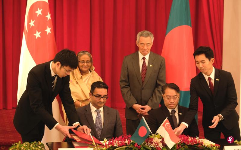 新孟签多项协议 加强双边经济合作-热点新加坡