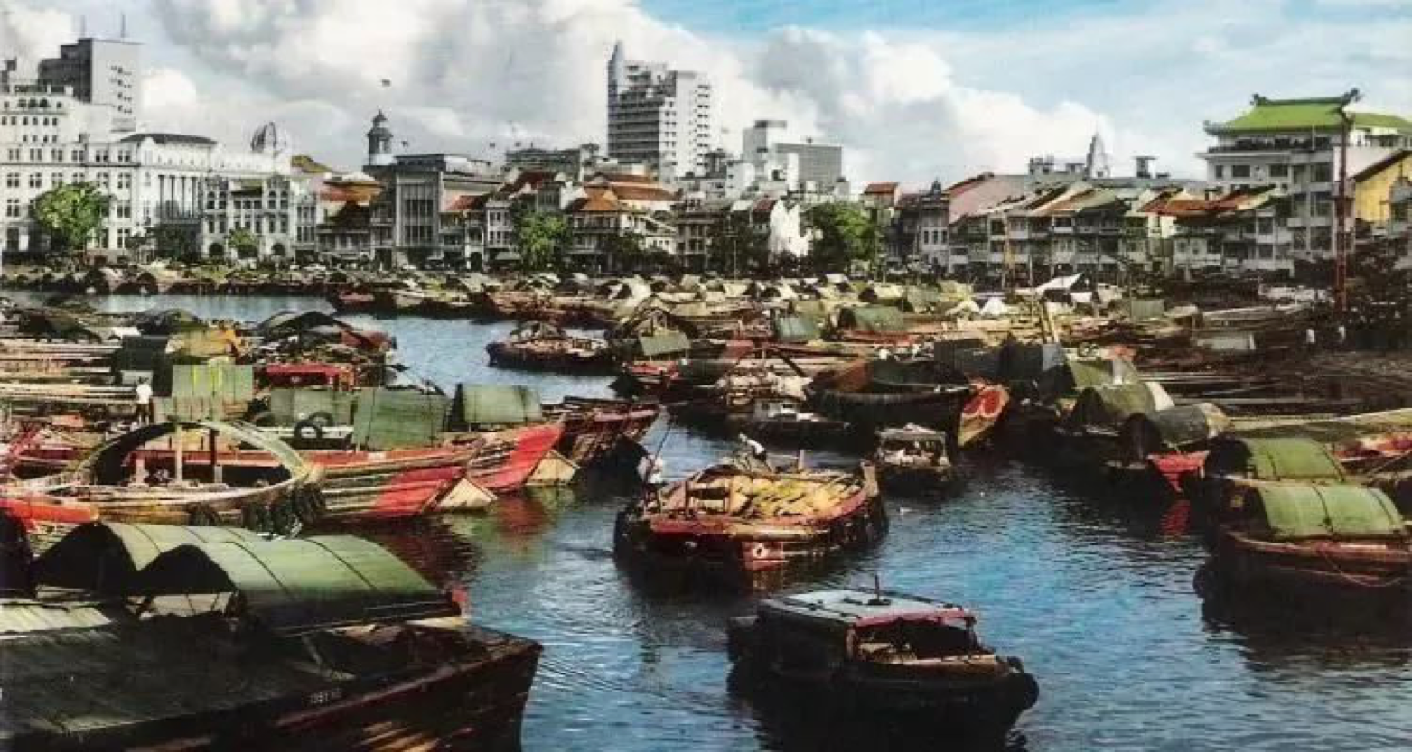 百年变迁：100年前的新加坡你能认出来吗？-热点新加坡