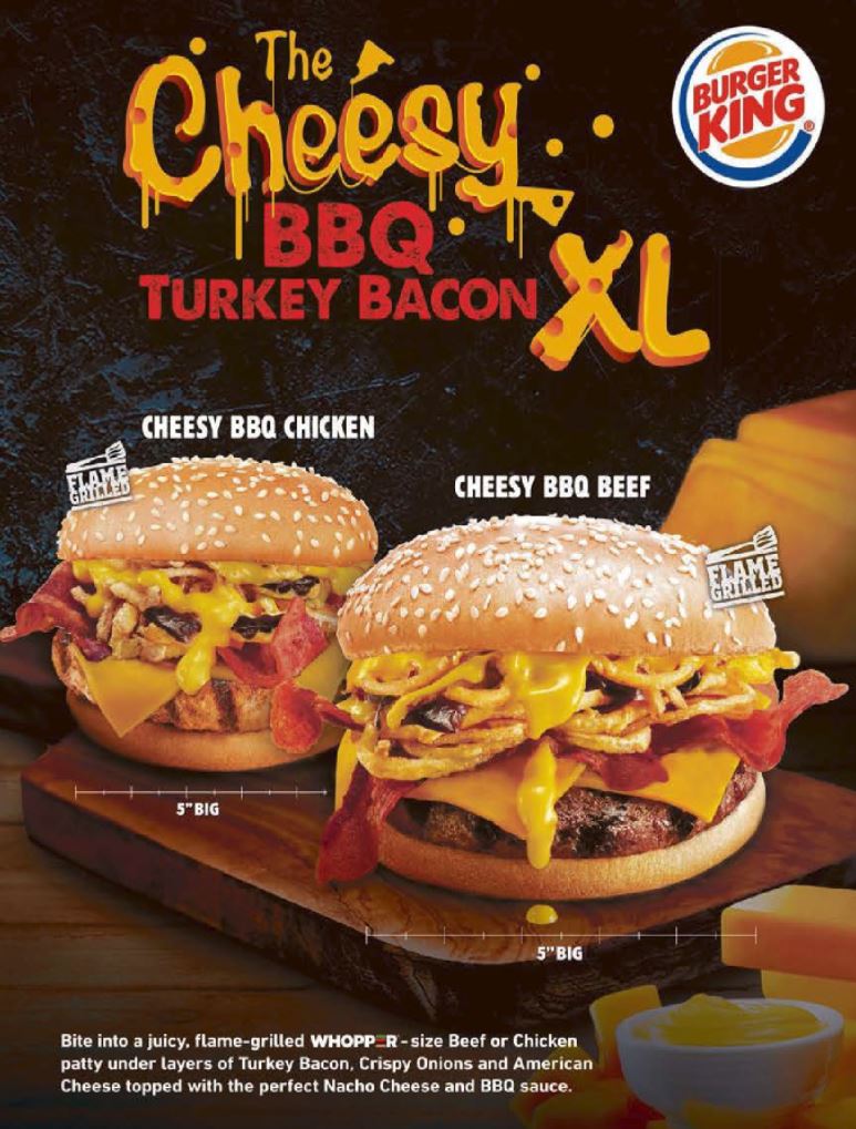 Burger King：超大芝士培根汉堡-热点新加坡