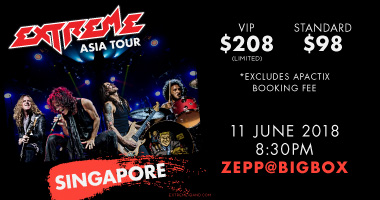 重金属里的轻音乐  Extreme乐队给你不一样的摇滚-热点新加坡