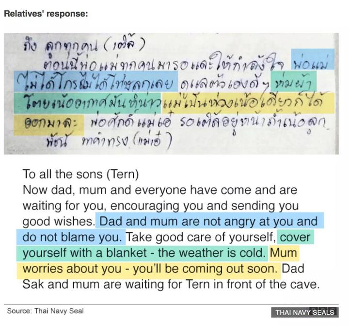 泰国12名被困男孩18天求生细节被记录曝光-热点新加坡