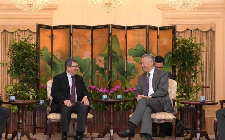 马来西亚外交部长新加坡政要会晤-热点新加坡