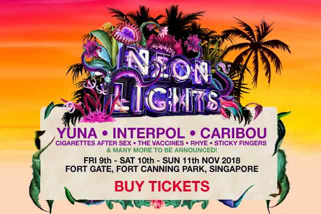 户外音乐艺术节《Neon Lights》-热点新加坡