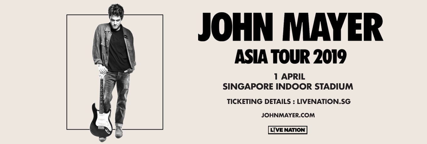John Mayer 2019新加坡音乐会-热点新加坡