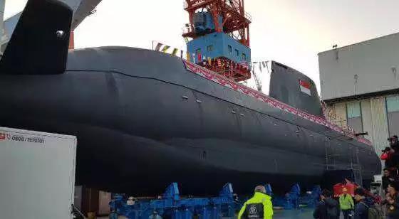 新加坡最新潜水艇“长胜号”正式下水!-热点新加坡